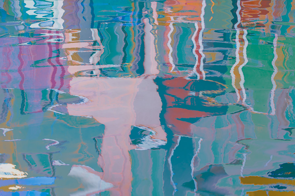 abstract reflections, venice