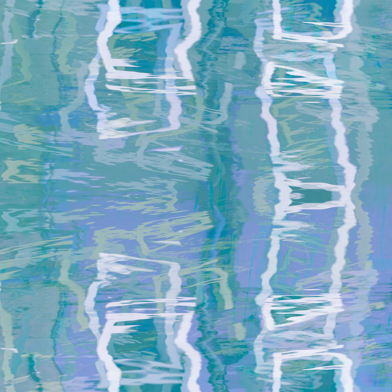 Burano abstract reflection