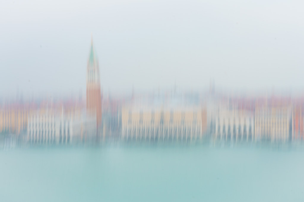 Impressions of San Marco, Venice, Italy on a foggy day