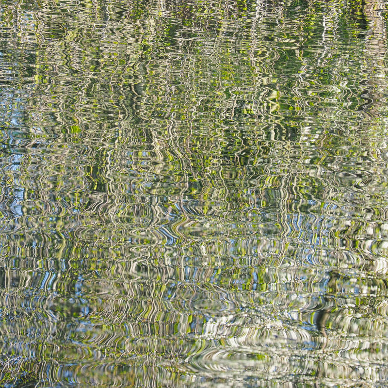 Abstract reflections, St Jame's Park, London