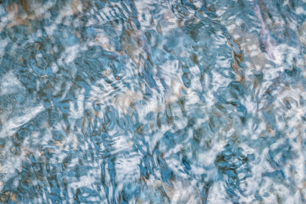 Abstract water patterns, Forest of Dean